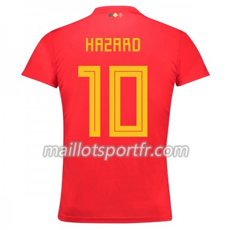 Maillot de Foot Belgique Hazard 10 Femme Domicile Coupe du monde 2018 Maillot de Foot Belgique Hazard 10 Femme Domicile Coupe du monde 2018